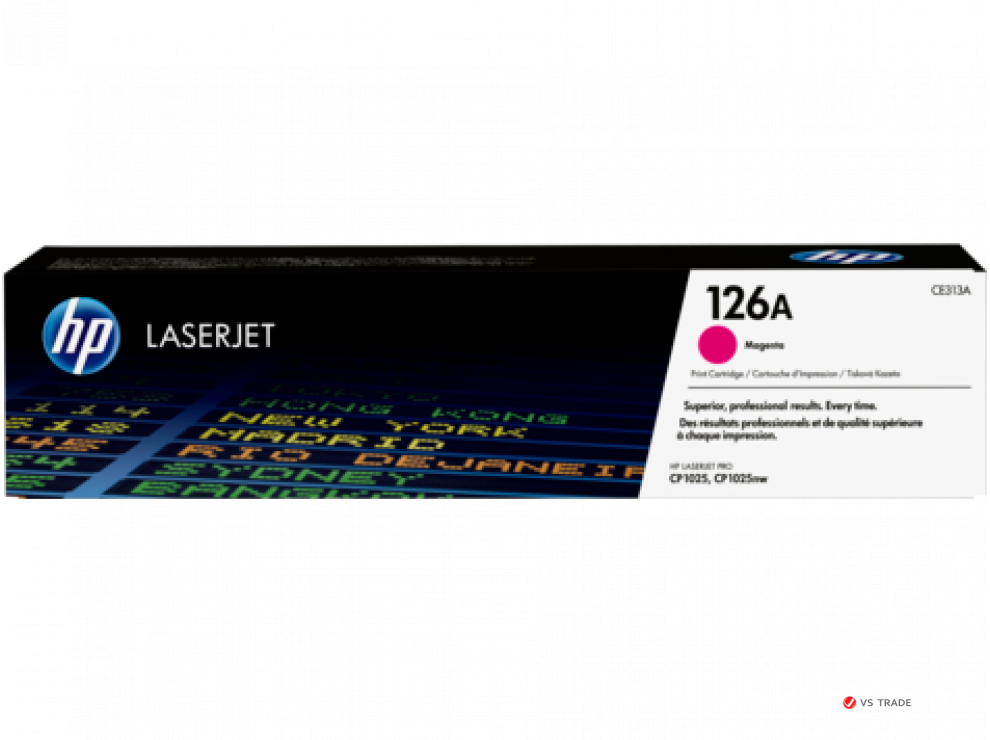 Картридж лазерный HP CE313A, Пурпурный, 1000 страниц для Color LaserJet CP1025