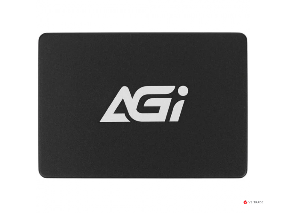Твердотельный накопитель AGI AI238, 500Gb, 540Mb/500Mb, 3D NAND QLC, SATA 6Gbs, AGI500GIMAI238-CB
