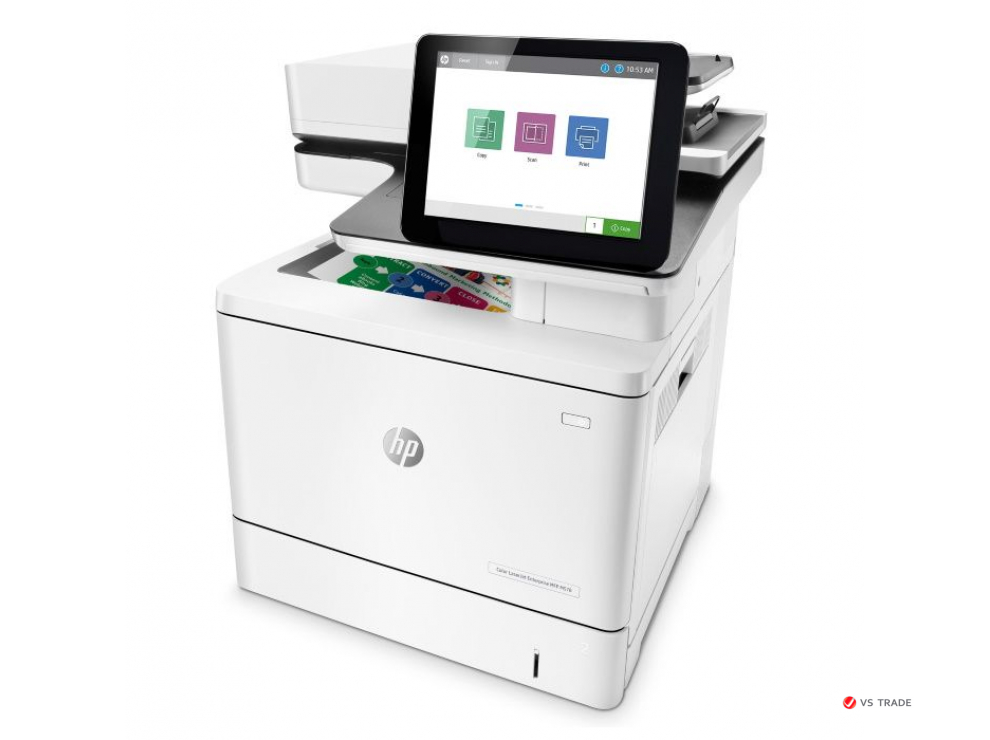 МФУ цветное HP Color LaserJet Enterprise M578dn 7ZU85A, А4, 38 стр/мин, 1,2 ГГц, USB 2.0, 500GB, 1,25GB (прит), 512МБ