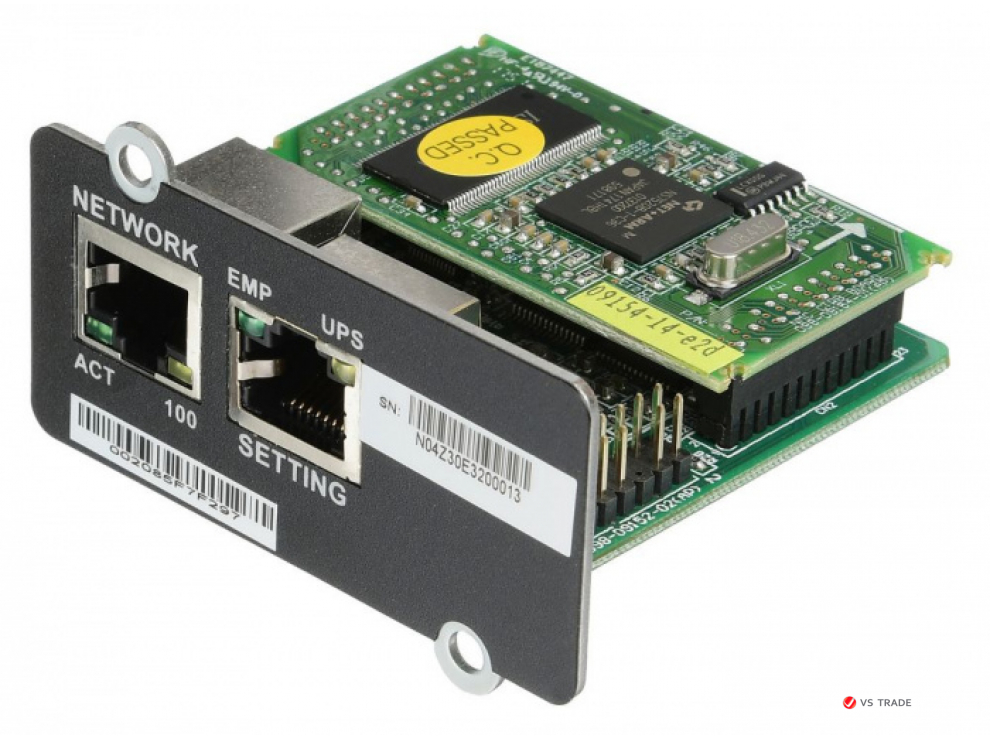Сетевая карта Ippon NMC SNMP II card для ИБП, RJ-45 Ethernet 10/100Mbit