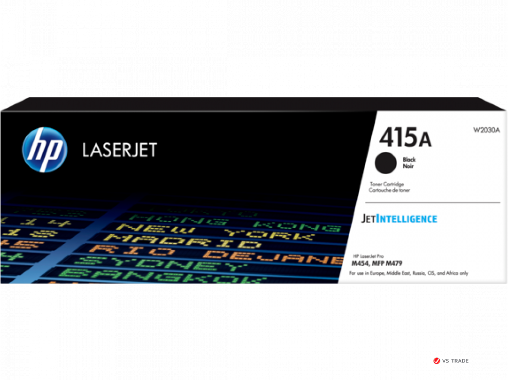 Оригинальный лазерный картридж HP W2030A LaserJet 415A, черный, 2400 стр.