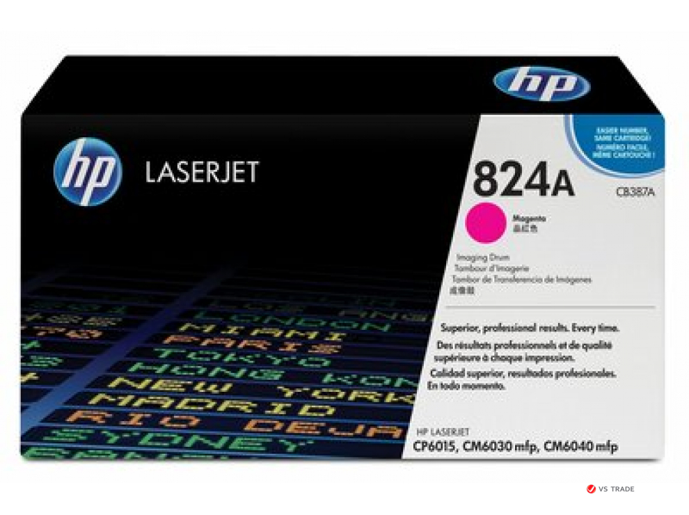 Картридж лазерный HP CB387A, Пурпурный, на 35000стр для Color LaserJet CM6030/CM6030f/CM6040/CM6040f/CP6015dn