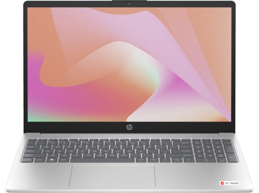 Ноутбук HP 15-fc0283ci,R7-7730U,16G D4,512GB PCIe,15" 6 FHD IPS 300nt,720p HD,DOS,1yw,SoftGray BL KBD