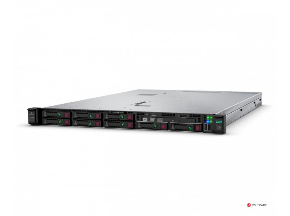 Сервер HPE DL360 Gen10 P40406-B21 (1xXeon6226R(16C-2.9G)/ 1x32GB 2R/ 8 SFF SC/ S100i SATA/ 2x10GbE-T FL/ 1x800Wp/3yw)