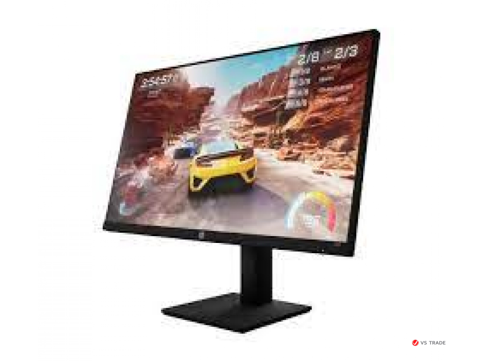 Монитор HP 2V6B4E9 X27 27" IPS, 165Hz,1920x1080 (16:9),400cd/m2,H178°/V178°,1000:1,1ms,HDMI,DP,Black