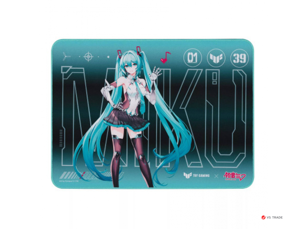 Коврик ASUS 90MP04C0-BPUA00 TUF NC19 GAMING P1 Hatsune Miku Edition