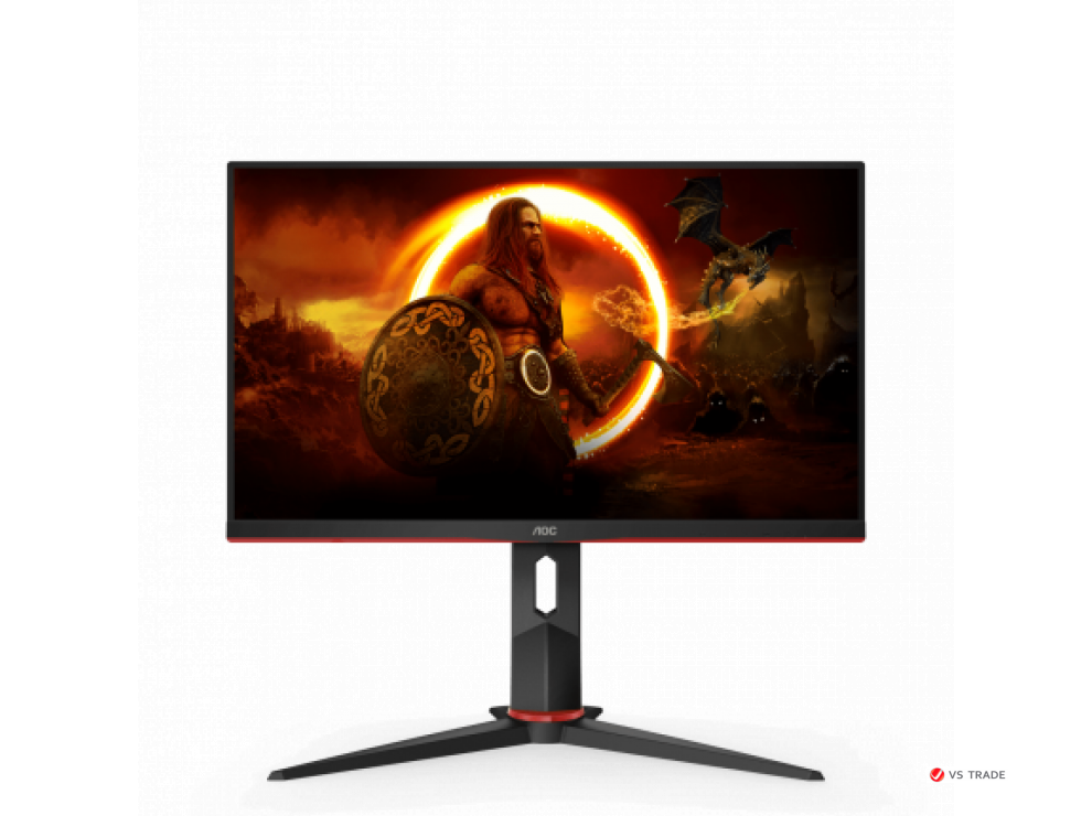 Монитор AOC 24G2SPAE/BK IPS,23.8",16:9 FHD(1920x1080x165Hz),300cd/m2,1100:1,178/178,1ms,Sp2W,DP,HDMI,Black