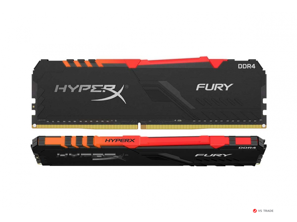 Комплект ОЗУ Kingston HyperX Fury RGB 16GB HX436C17FB3AK2/16