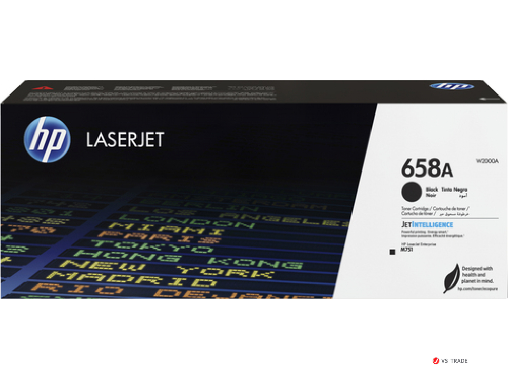 Картридж струйный HP 658A Black Original LaserJet Toner Cartridge (W2000A), 7000 стр