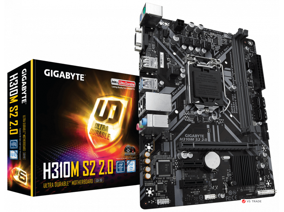 Системная плата Gigabyte H310M S2 2.0