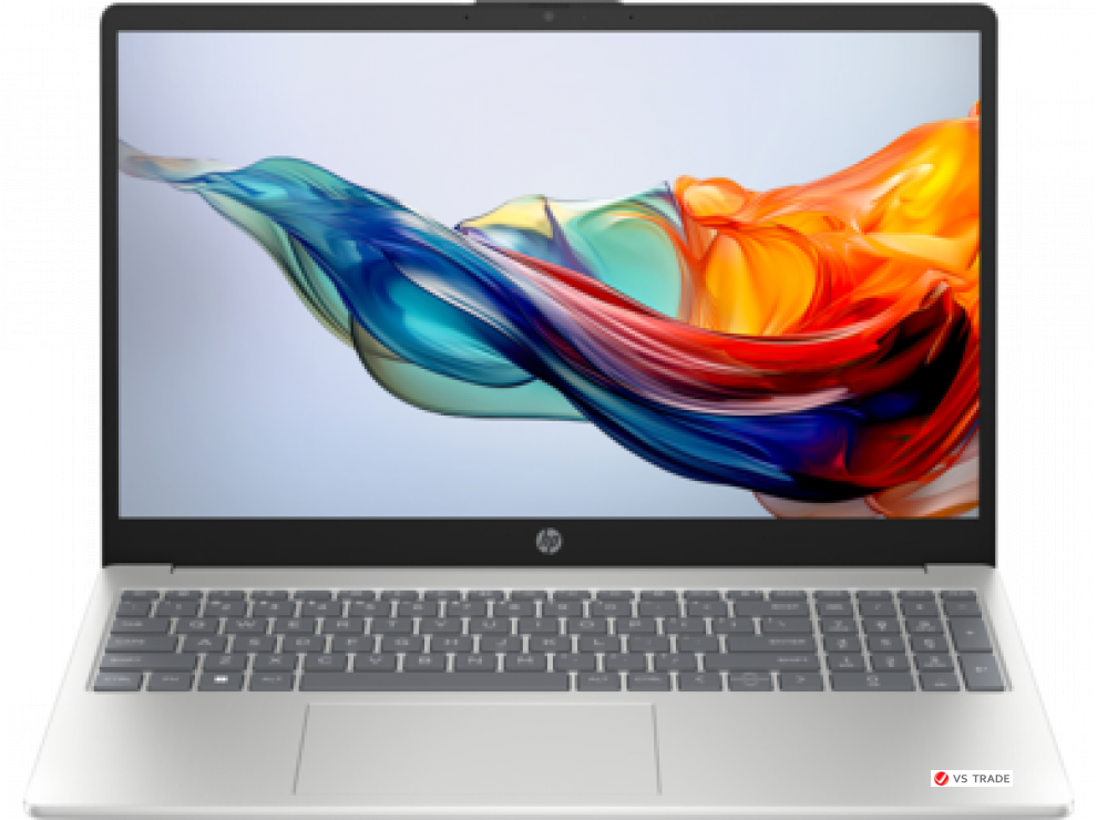Ноутбук HP 15-fc0247ci,R5-7520U,16G 5500 LPD5 on-board,512G PCIe,IntGfx,15.6 FHD IPS 300nt,DOS,Nat Silver,720p,1yw
