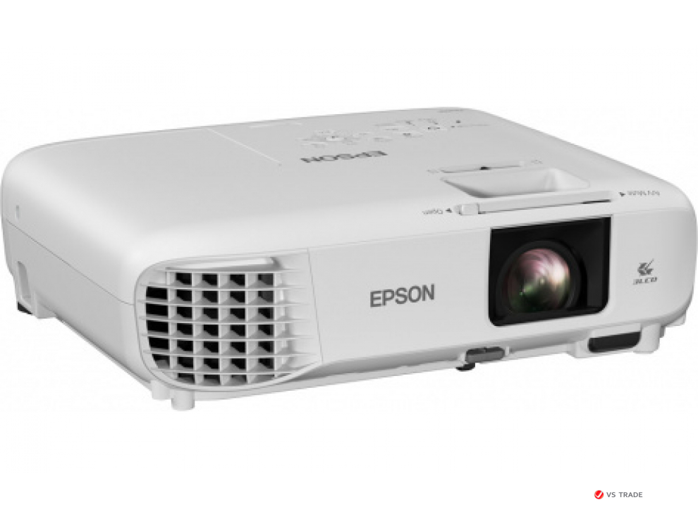 Универсальный LCD проектор Epson EB-FH06 V11H974040, FULL HD (1920x1080), 350lm, 16000:1, VGA, HDMI, просмотр с USB