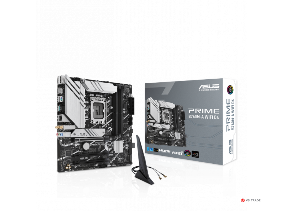 Сист. плата ASUS PRIME B760M-A WIFI D4