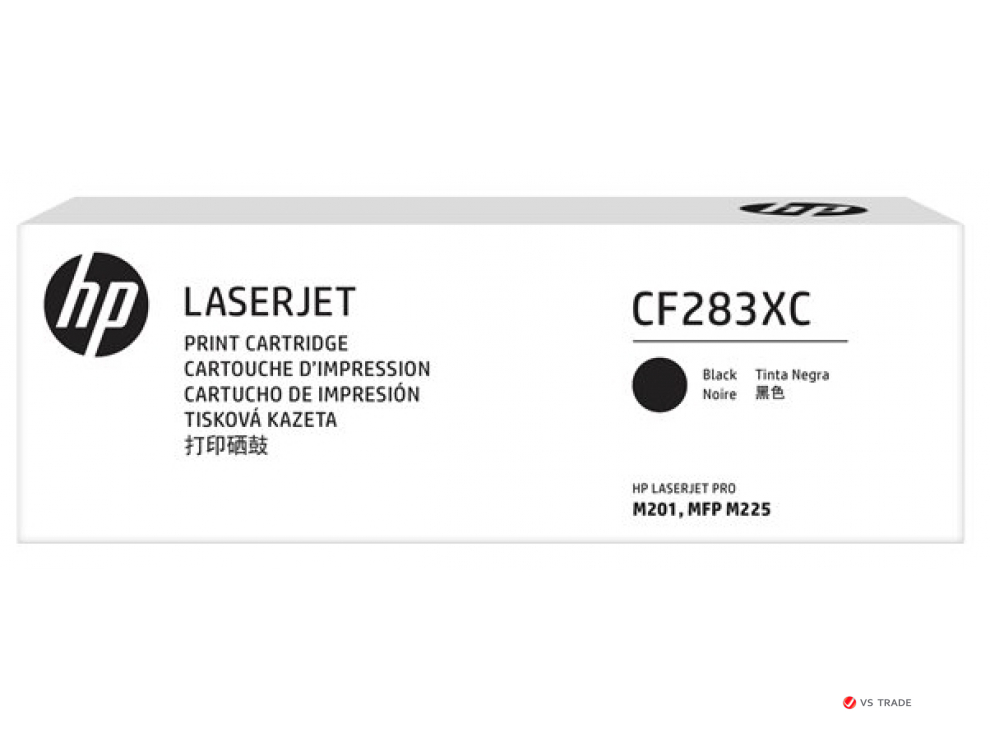 Картридж лазерный HP Contractual High Yield Black Original LaserJet Toner Cartridge (CF283XC)