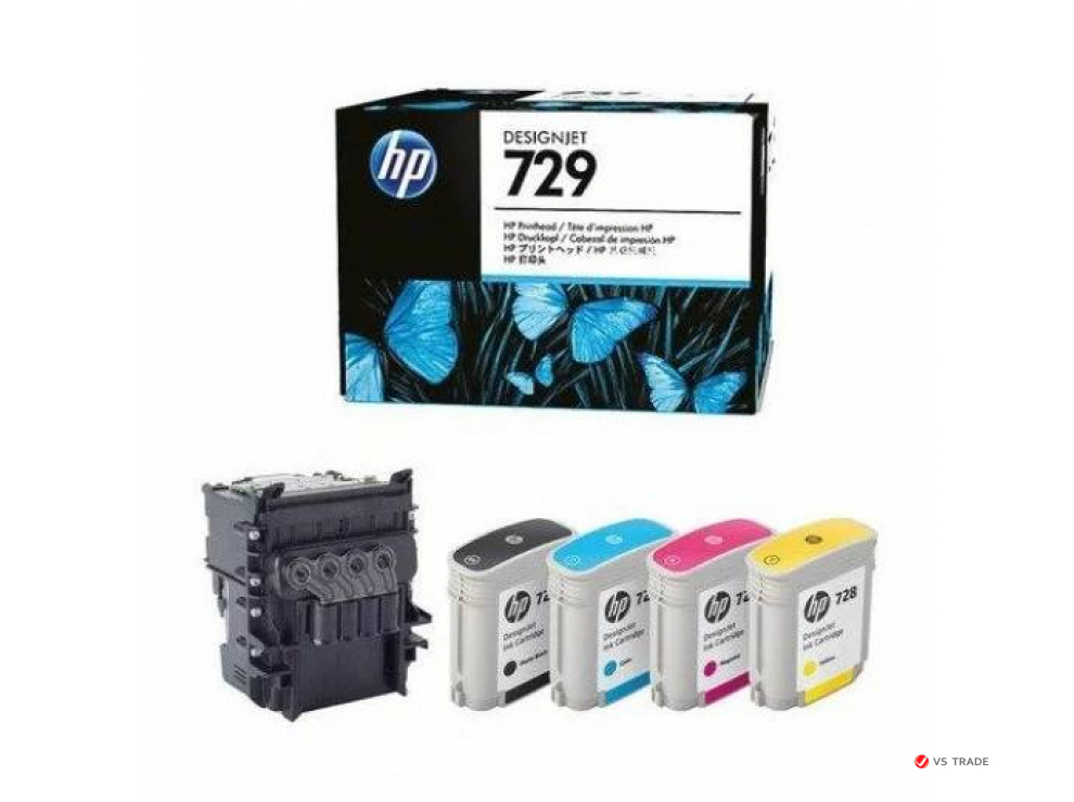Комплект замены печатающей головки HP 729 DesignJet Printhead Replacement Kit (F9J81A) для DJ T730, T830 MFP