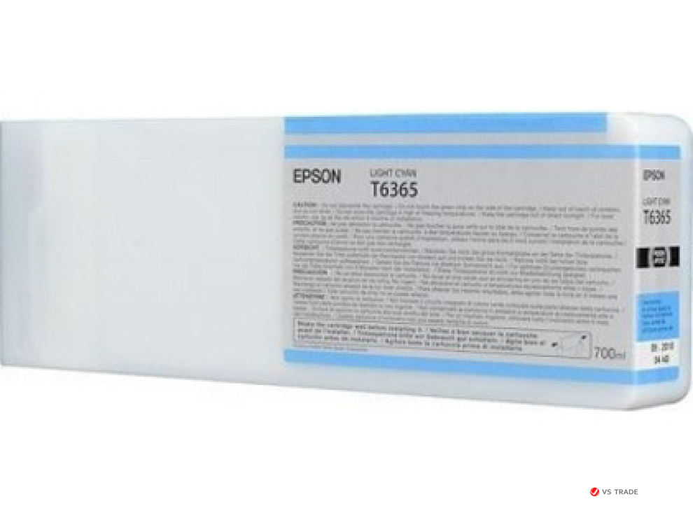Картридж струйный Epson C13T636500 Light Cyan 700 ml для Epson Stylus Pro 7900/9900