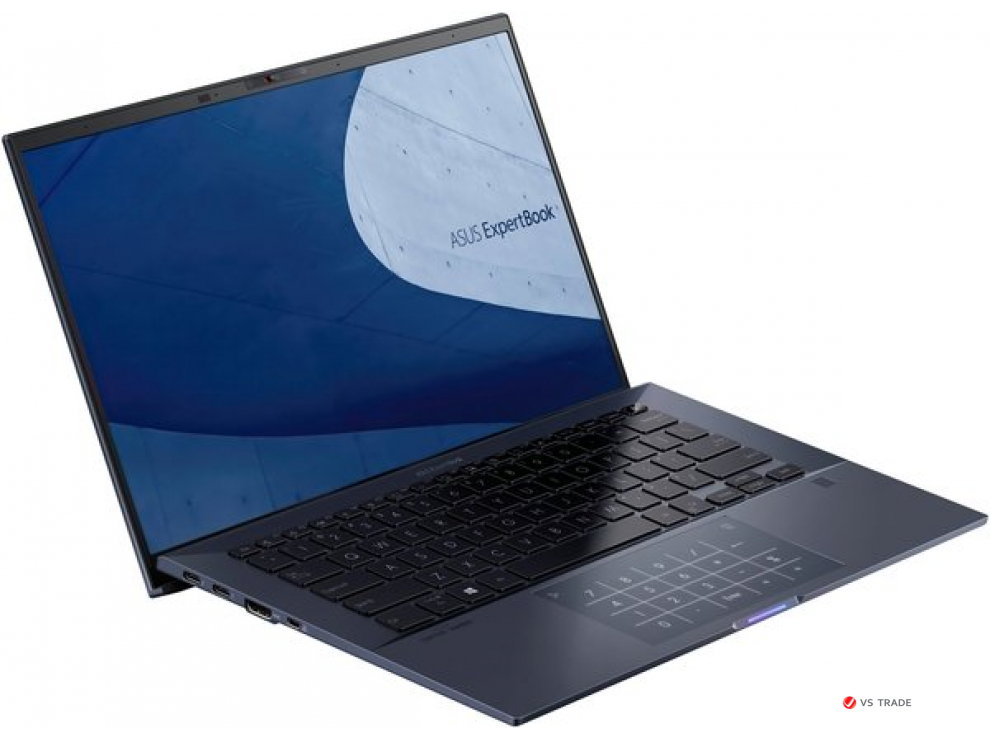 Ноутбук ASUS ExpertBook B9 B9400CE i5-1135G7/14 FHD/8G/512G PCIe/W10p64/FPS 90NX0SX1-M04050