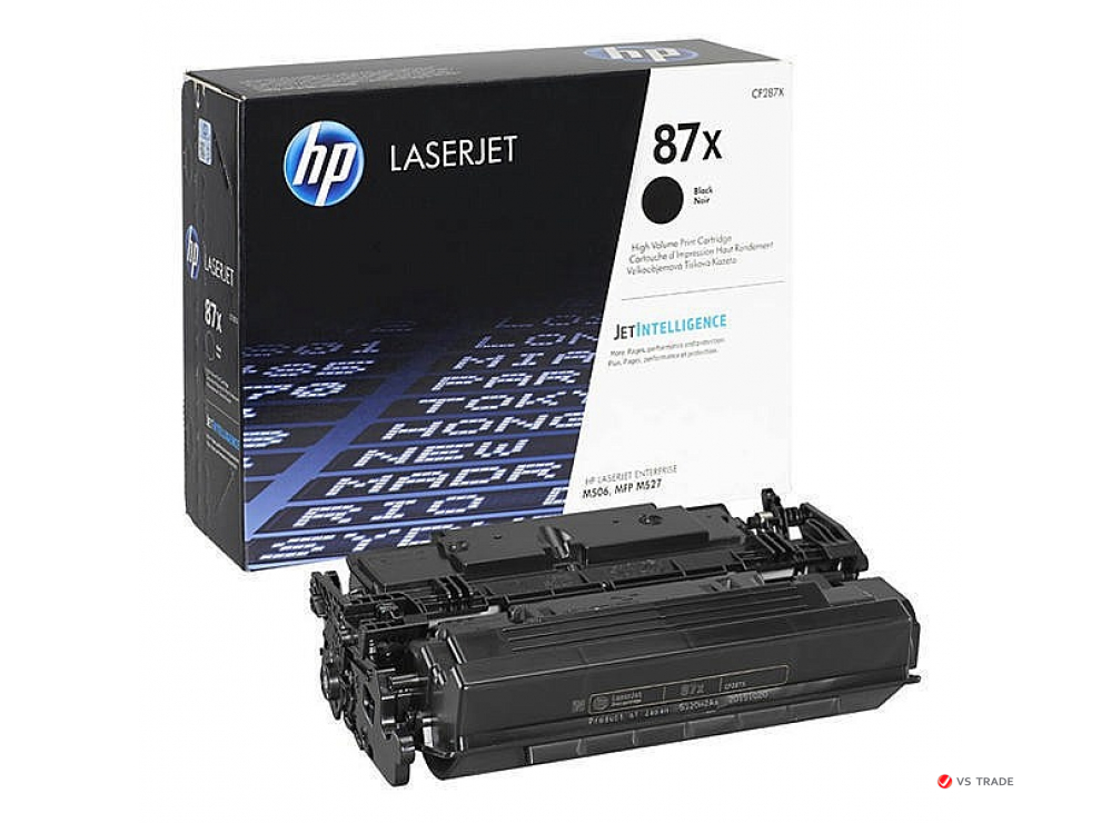 Картридж лазерный HP Inc 87X, CF287XC, черный, LaserJet Enterprise M506, 501, 527