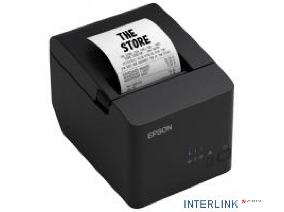 Чековый принтер EPSON TM-T20X (051): USB+SERIAL, PS,BLKб, C31CH26051