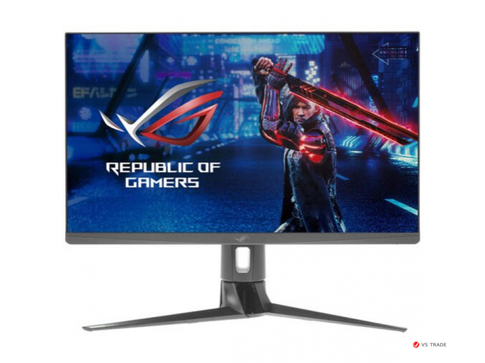 Монитор ASUS XG27AQ IPS,27",16:9 WQHD (2560x1440x170Hz),400cd/m2,1000:1,178/178,1ms,2HDMI,DP,Sp2W,G-SYNC,HDR10