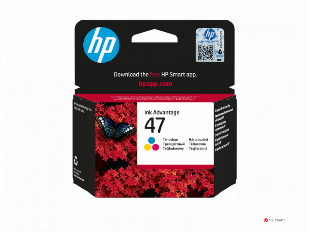 Картридж струйный HP 47 6ZD61AE Tri-color