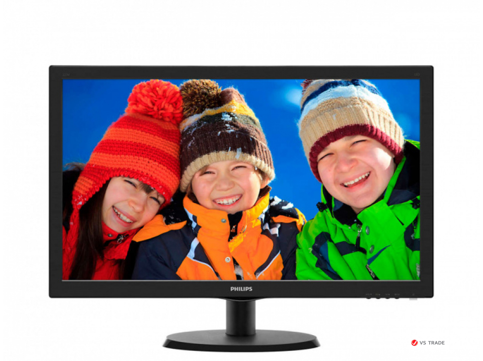 Монитор 21.5" LED 223V5LSB2/62 PHILIPS, TN+film, 1920x1080, 200 кд/м2