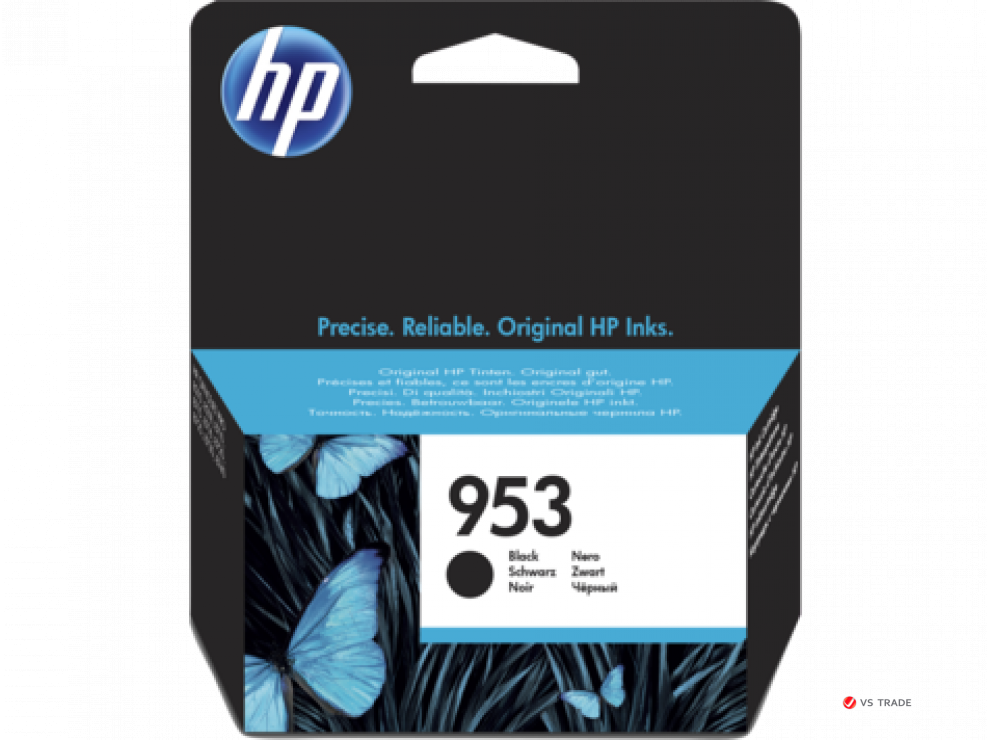 Картридж струйный HP L0S58AE, 953, 1000 стр, HP OfficeJet Pro 8210, 8218, 8710, 8715, 8716, 8720, 8725, черный