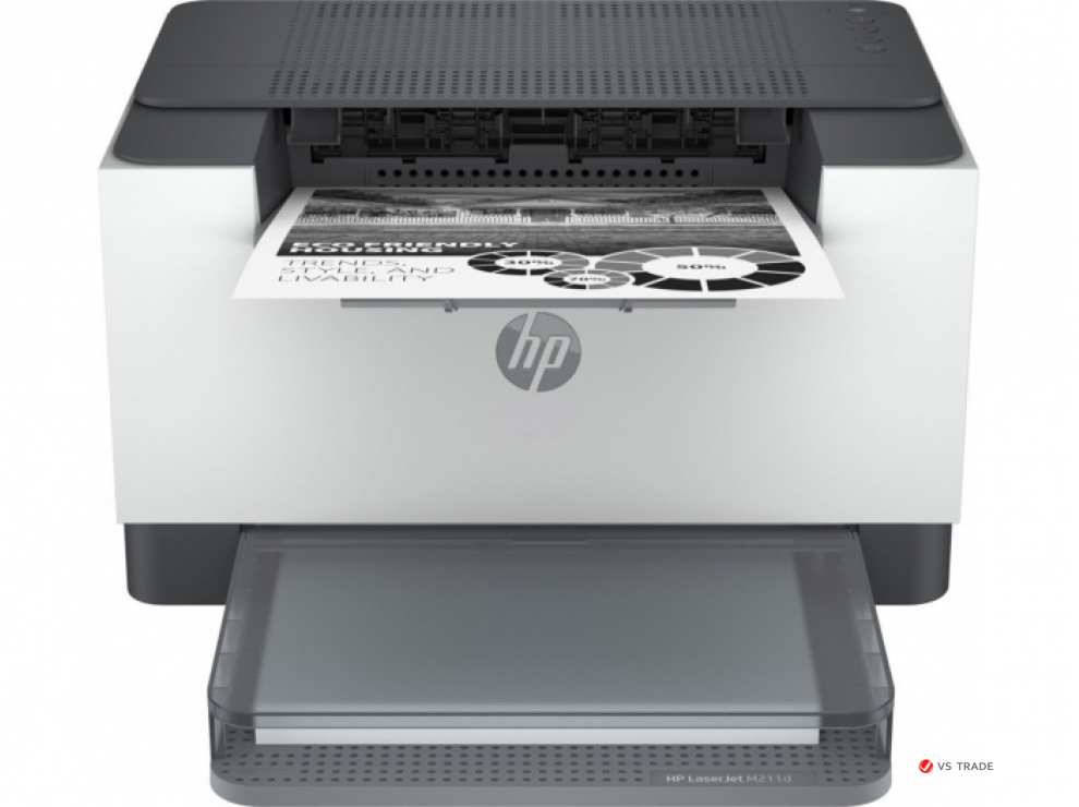 Принтер лазерный монохромный HP LaserJet M211d 9YF82A, А4, 29 стр/мин, 500МГц, USB 2.0