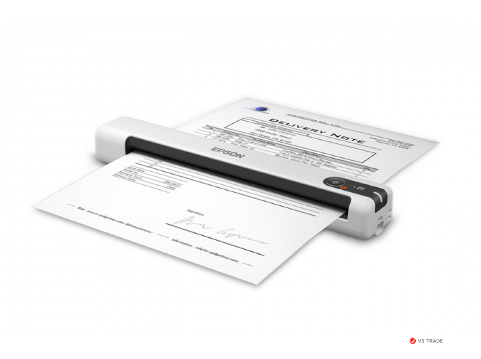 Сканер Epson WorkForce DS-70, B11B252402, A4, 600x600dpi, CIS, 5ppm, 48/16 bit, USB 2.0