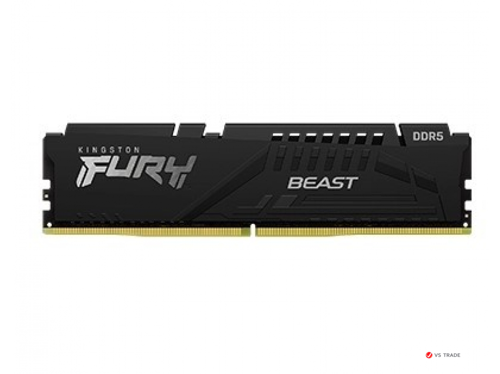 ОЗУ Kingston Fury Beast RGB 16Gb 6000MHz DDR5 DIMM, CL40, 1.35v, KF560C40BB-16