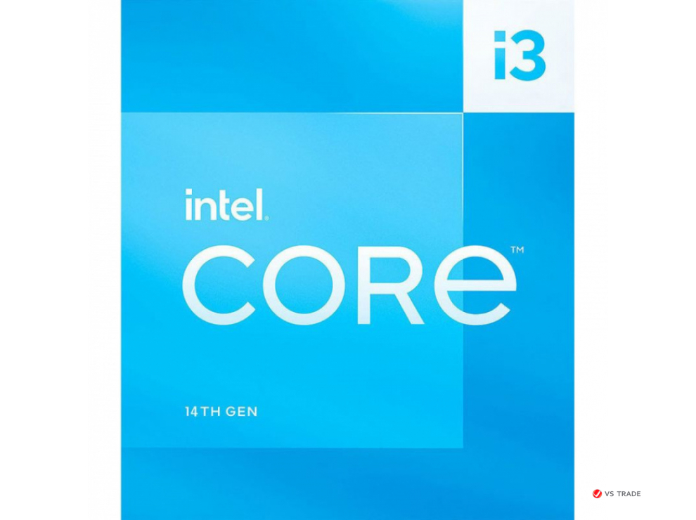 Процессор Intel i3-13100 LGA1700 OEM 12M, 3.40 GHz, 4/8 Core Raptor Lake, 60 (89) Вт,UHD730