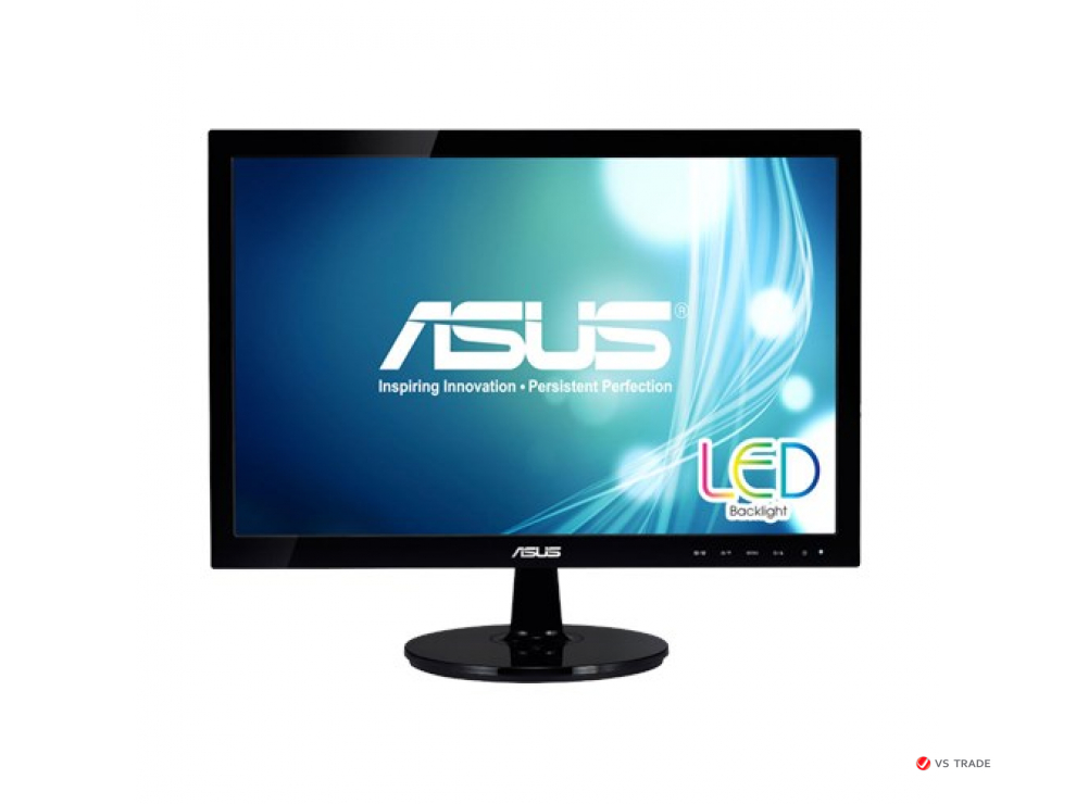 Монитор ASUS VS197DE TN,18.5",16:9 HD (1366x768x),200cd/m2,90/65,5ms,VGA,Black