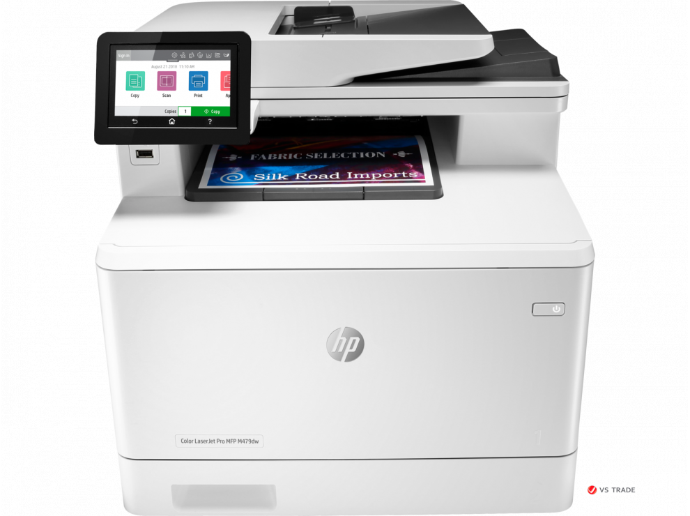 МФУ HP W1A77A Color LaserJet Pro MFP M479dw Prntr, A4, печать 600x600 т/д, сканер 1200x1200 т/д, копир 600x600 т/д, USB