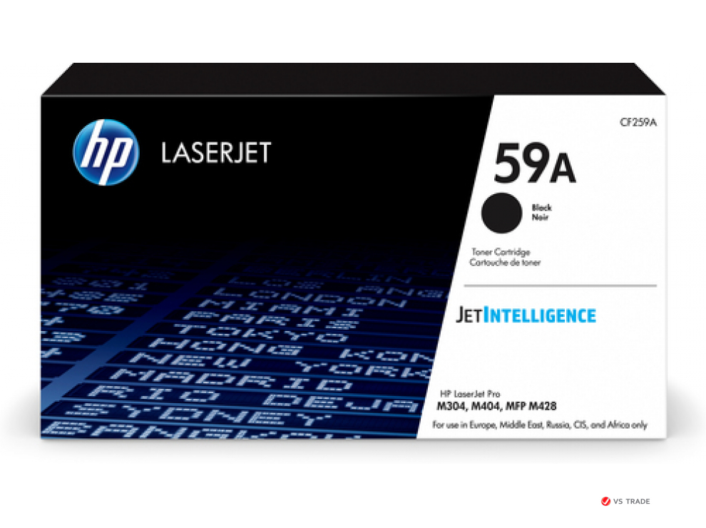 Оригинальный лазерный картридж HP 59A, Черный, CF259A для HP LaserJet Pro M304a, M404dn, M404dw, M404n, M428dw, M428dw