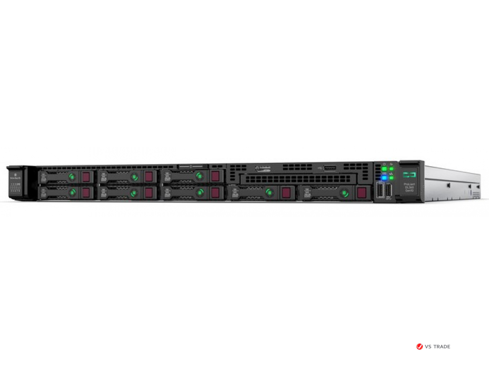 Сервер HPE DL360 Gen10 P24742-B21 (1xXeon6226R(16C-2.9G)/ 1x32GB 2R/ 8 SFF SC/ SATA RAID/ 2x10GbE-T/ 1x800Wp/ 3yw)