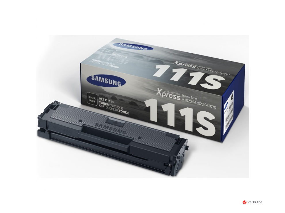 Картридж лазерный MLT-D111S (SU812A) для Samsung Xpress SL-M2060FH(SW110A)/SL-M2070 (SS293B)/SL-M2070FW (SS296C), черный