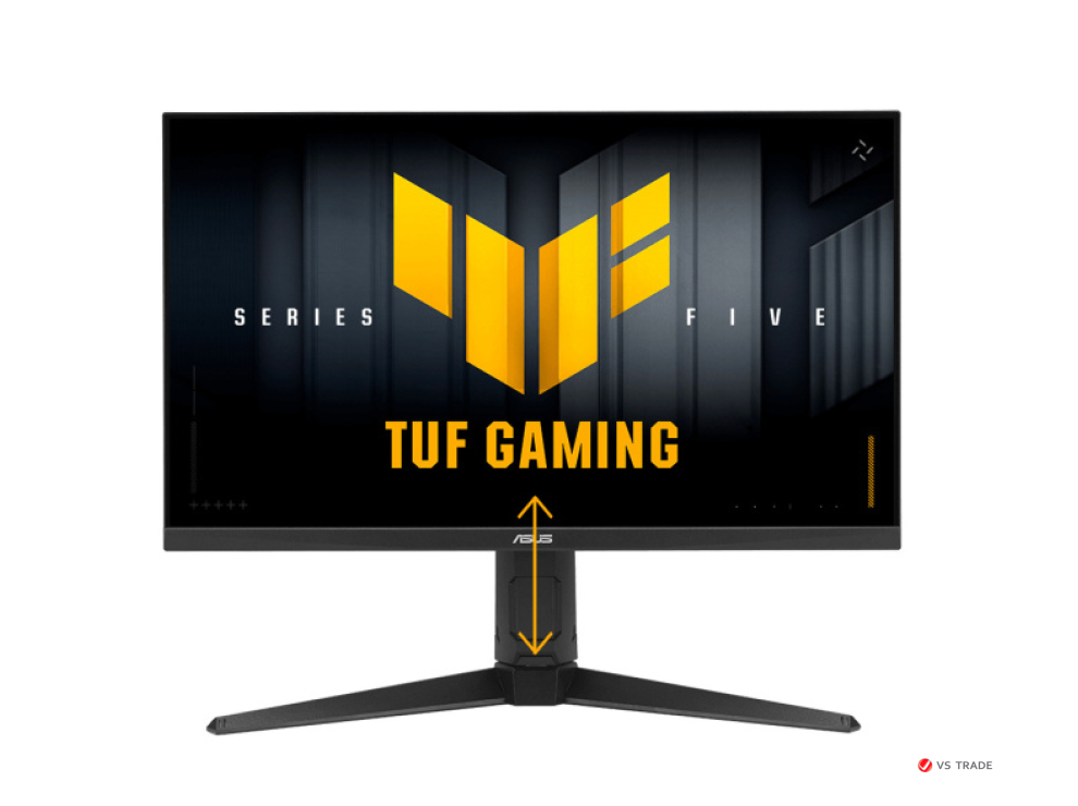 Монитор ASUS VG27AQL5A IPS,27",16:9 QHD (2560x1440x210Hz),350cd/m2,1300:1,100M:1,178/178,0.3ms,2HDMI,DP,Sp2W