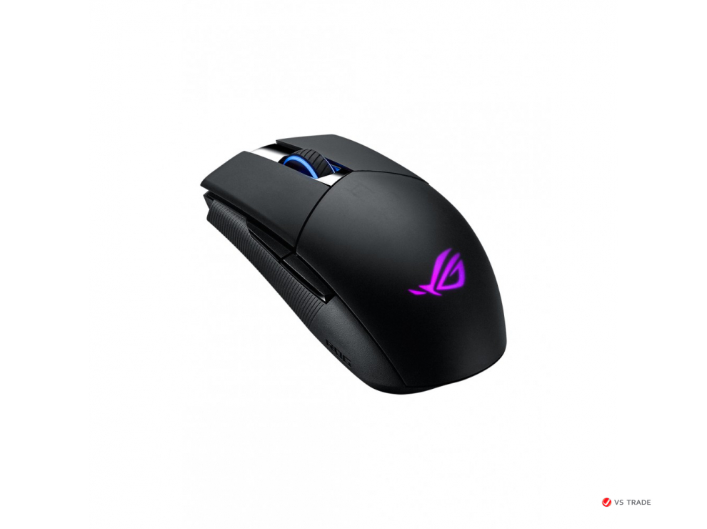 Мышь оптическая беспроводная ASUS ROG Strix Impact II Wireless 90MP01P0-BMUA00,16000 dpi, USB, RGB, BLUETOOTH