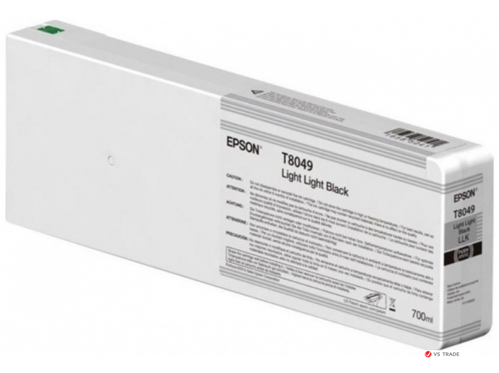 Картридж C13T55K700 Light Black 700ml  Epson