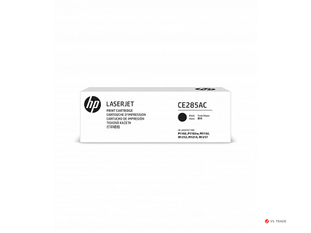 Картридж лазерный HP CE285AC, черный