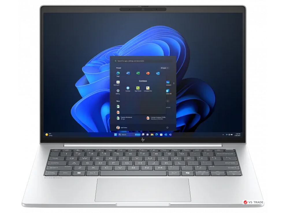 Ноутбук HP EliteBook 8 G1i 14 UMA U5-225U,14 WUXGA UWVA 300,16G D5,512G PCIe,W11p6,3yw NBS,5MP IR,Bl kbd KZ,WiFi7+BT5.4