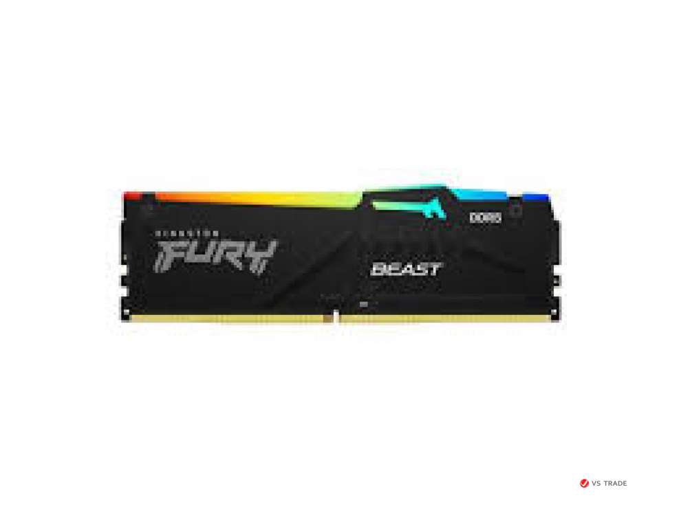 ОЗУ Kingston FURY Beast Black AMD RGB, 16Gb DIMMDDR5, 5600Mg/s, CL36, KF556C36BBEA-16