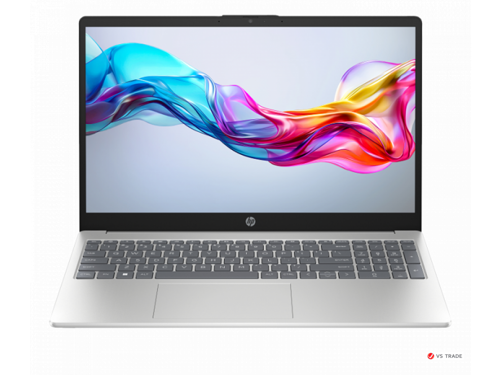 Ноутбук HP 15-fd0188ci Ci3-N305,8G D4,512G PCIe,Intel UHD,15.6 FHD IPS 300nt,DOS,NatSilv,720p,1yw
