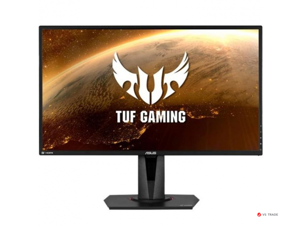 Монитор ASUS VG249Q IPS,23.8",16:9 FHD (1920x1080x144 Hz),250cd/m2,1000:1,178/178,1ms,HDMI,DP,VGA,Sp 2W,Gaming,Black