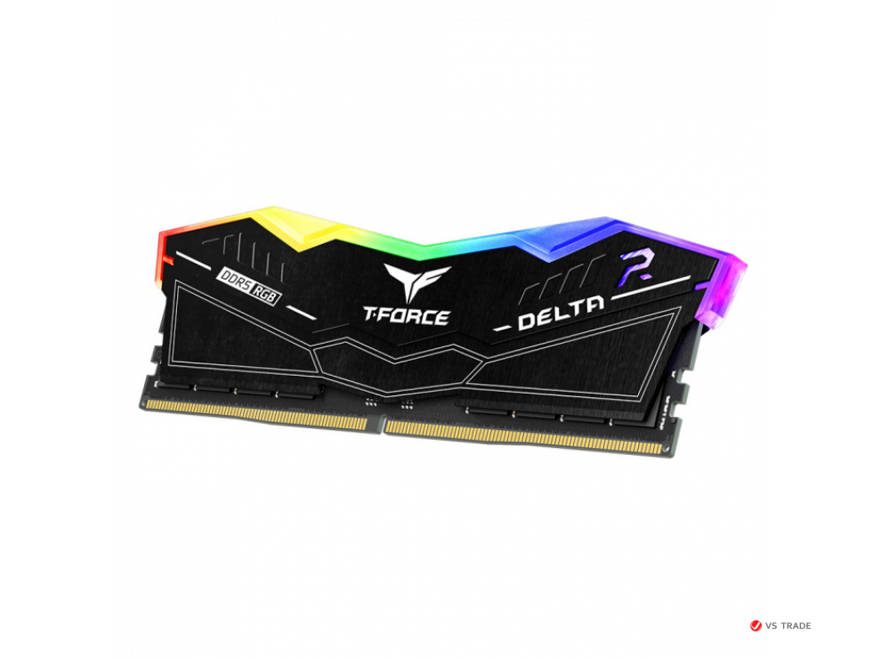 ОЗУ TeamGroup T-Force Delta RGB 48GB (2x24GB), DIMM DDR5, 6400MHz, CL32, FF3D548G6400HC32ADC01