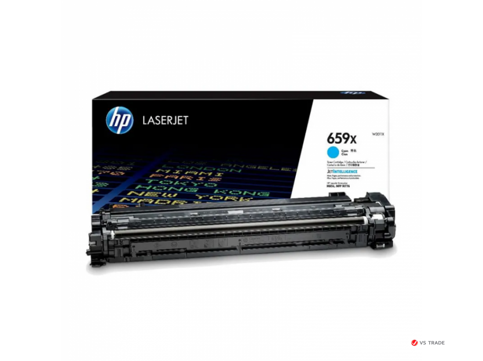 Картридж лазерный HP W2011X, 659X High Yield Cyan Original LaserJet Toner Cartridge