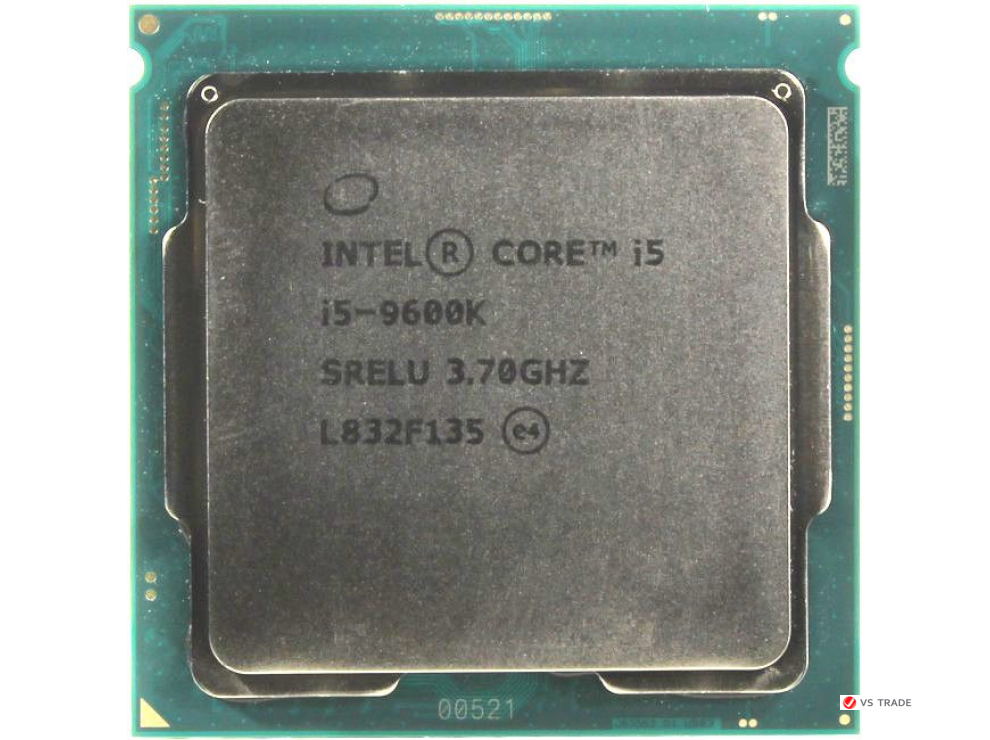 Процессор Intel Core i5-9600K (3.7 GHz), 9M, 1151,  CM8068403874404, OEM