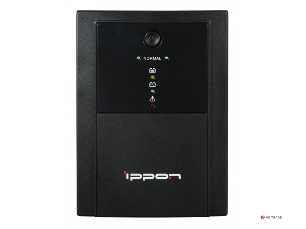 ИБП Ippon Back Basic 2200, 2200VA, 1320Вт, AVR 162-280В, 6хС13, управление по USB, без комлекта кабелей