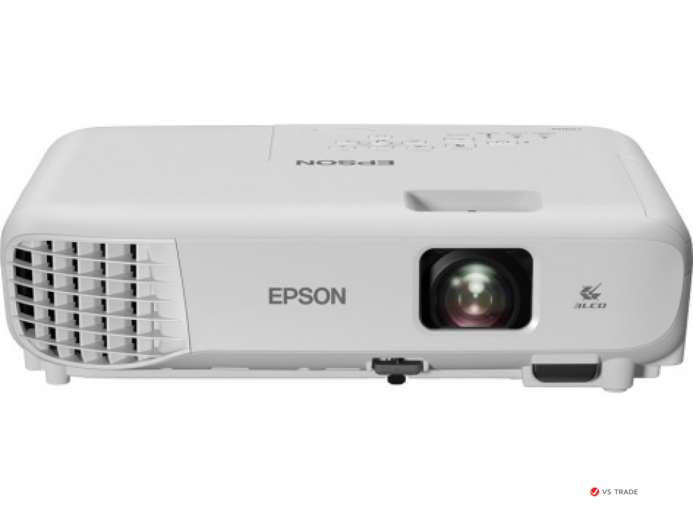 Проектор Epson EB-E500, 3LCD, 0.55" LCD, XGA (1024x768), 3300lm, 4:3, 15000:1, VGA, HDMI, USB