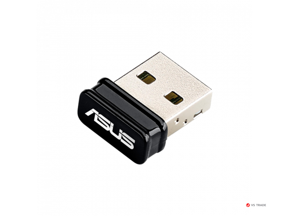 Wi-Fi адаптер ASUS USB-N10 NANO, IEEE 802.11b/g/n,150Mbps,2,4GHz